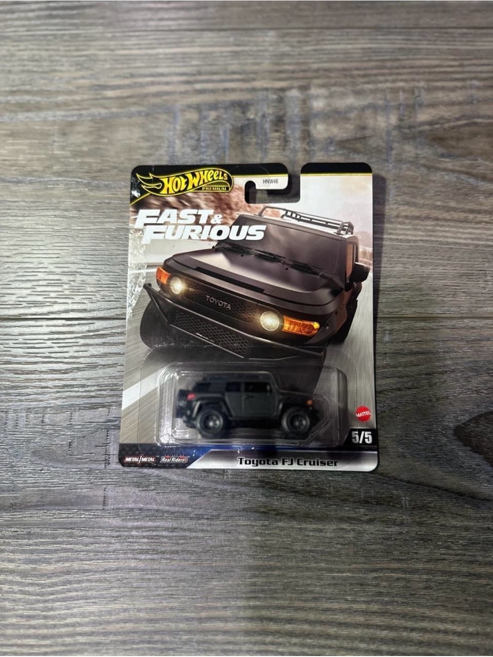 Hot Wheels Fast & Furious Toyota FJ Cruiser Toy - Black